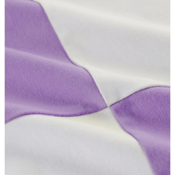 YOINS Patchwork Drawstring Crew Neck Short Sleeves - Picture 6 of 9